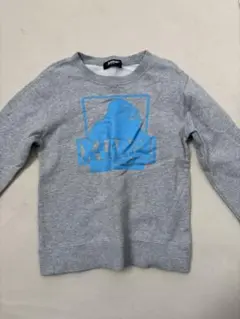 エクストララージキッズ　110 トレーナー　グレー　スウェット
