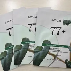 anua 77+ シートマスク 3枚