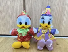 東京ディズニーシー ぬいぐるみバッジ 10周年 ドナルド デイジー