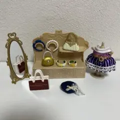 シルバニアファミリー ブティックファッションセット　アクセサリーショップ