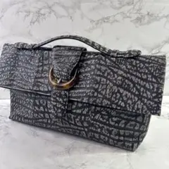 ノーブランド レイヨウ革 アンテロープ 本革 レザー 舟形ハンドバッグのサムネイル