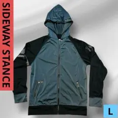 【大特価】　SIDEWAY STANCE グレー パーカー L ジャケット