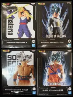 ドラゴンボール G×materia 孫悟飯 孫悟空 ベジータ フィギュア