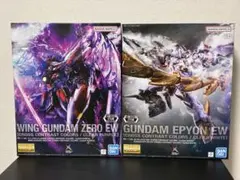 MG ガンダムエピオンクリアホワイト&ウィングガンダムゼロEWクリア