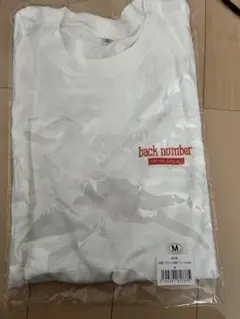 新品⭐︎back numberツアー Tシャツ M ホワイト