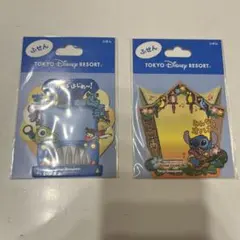 東京ディズニーリゾート スティッチ　モンスターズインク　ふせん