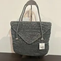 新品　オール牛革 編み込みトートバッグ 匿名配送