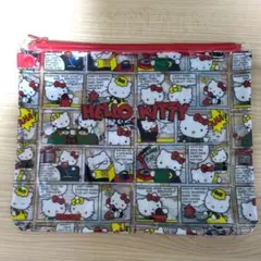 コミック柄ビニールポーチ