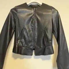 ZARA ブラックレザージャケット