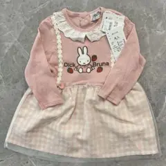 新品未使用★ベビー 90cm ミッフィー ワンピース トップス