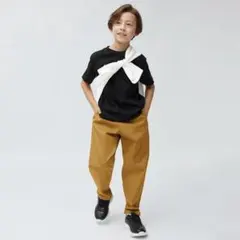 GU/KIDS(男女兼用)ストレッチシェフパンツ