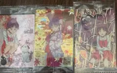 カードウエハース ゲゲゲの鬼太郎 SPカード 4枚セット 猫娘 ネコ娘