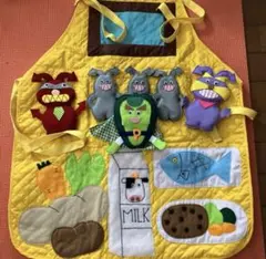 【セール中】エプロンシアター　グリーンマントのピーマンマン