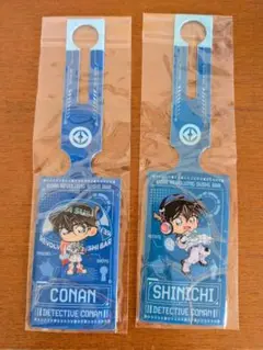 【新品未開封】名探偵コナン くら寿司 ラゲッジタグ 2本セット