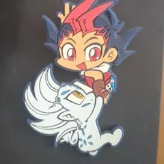 遊戯王 遊馬 アストラル ラバーバッジ 遊戯王ZEXAL ゼアルのサムネイル