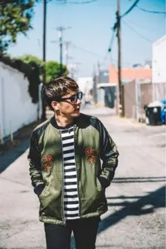 本日限定値下げ　CRIMIE reversible souvenir JKT