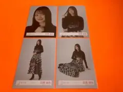 目黒陽色　櫻坂46 チェックコーデ　ランダム生写真　4種コンプ