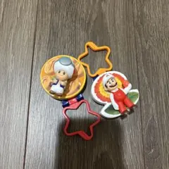マクドナルド　ハッピーセット　マリオ キノピオ クリップ付きフィギュア 2種のサムネイル