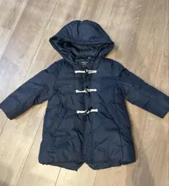 COMME CA ISM ダウンコート 100A ネイビー