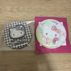 ハローキティ　缶バッジ