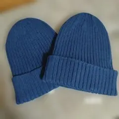 イーストエンドハイランダー　こどもビームス　 ネイビー　ニット帽　日本製　綿