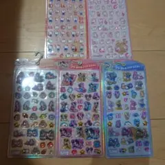 ディズニーポップシール5枚セット　ボンボンドロップシール