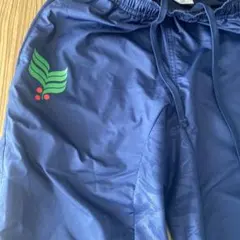 アスレタ　ネイビー ピステパンツ ロゴ入り　150