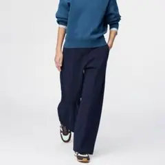未開封　UNIQLO:C 丈短め XS スウェットストレートパンツ