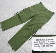 美品 3rd M-R 米軍実物 60s ジャングルファティーグ パンツ MRのサムネイル