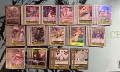 ワンピースカードゲーム 黄カタクリデッキ　スリーブ付き