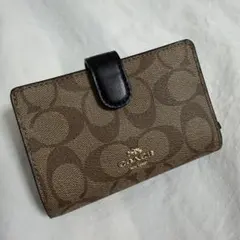 【美品】coach コーチ　財布　二つ折り