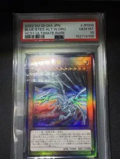 PSA10 青眼の亜白龍 レリーフ アルティメット ブルーアイズ - メルカリ