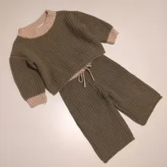 bel&bow ニットセットアップ　1y