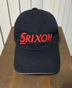 SRIXON （スリクソン）黒 キャップ フリーサイズ　ゴルフのサムネイル