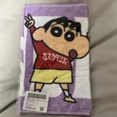 RUDIE'S クレヨンしんちゃん コラボ タオル ラベンダー