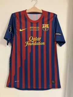 支給品バルセロナメッシユニフォーム　アルゼンチン代表　スーパーカップ決勝2011