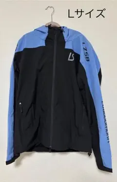 ルースイソンブラ ジャケット 黒/水色 Lサイズ