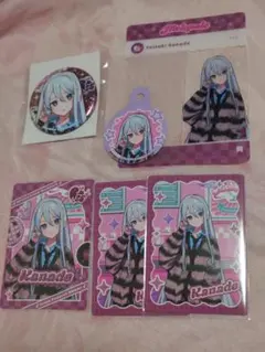 プロセカ メロパレ ダイナーカフェ 宵崎奏 クリアカード 缶バッジ トレカ