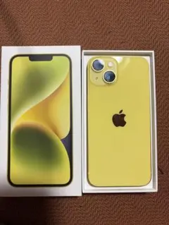 Apple iPhone 14 イエロー 本体 箱付き 美品