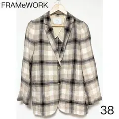 FRAMeWORK ジャケット　チェックのサムネイル