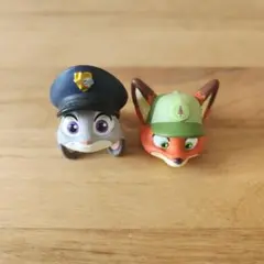 ズートピア フィギュア リング 2種セット