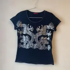 VIVIENNETAM Ｔシャツ　ドラゴンプリント　　サイズＳのサムネイル