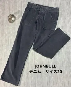 Johnbull デニム　グレー　サイズ30 ヴィンテージ