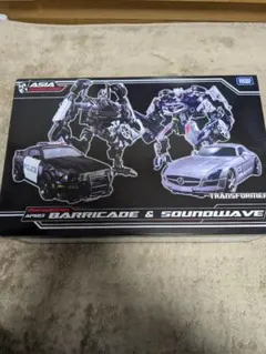 トランスフォーマー　バリケード&サウンドウェーブ　アジア限定
