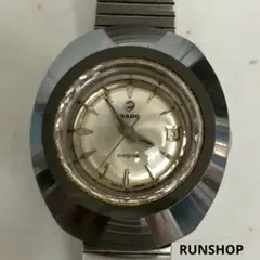 RADO ラドー マルコポーロ 自動巻き デイト 純正メッシュベルト 稼働品