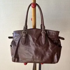 美品✨ANNA SUI 本革 トートバッグ 蝶 編み込み 肩掛け Y2K A4可