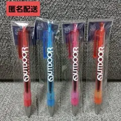 アウトドア　OUTDOOR　ボールペン　4点セット　まとめ売り　黒　新品未使用