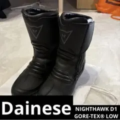 Dainese防水・ゴルテックス バイクブーツ プロテクター付 25cm 黒/黄 Dainese防水・ゴルテックス バイクブーツ プロテクター付 25cm 黒/黄