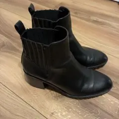 サイドゴアブーツ本革23.5