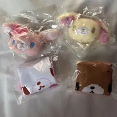 シュガーバニーズ ぬいぐるみ キーホルダー ももうさ はなうさ - メルカリ